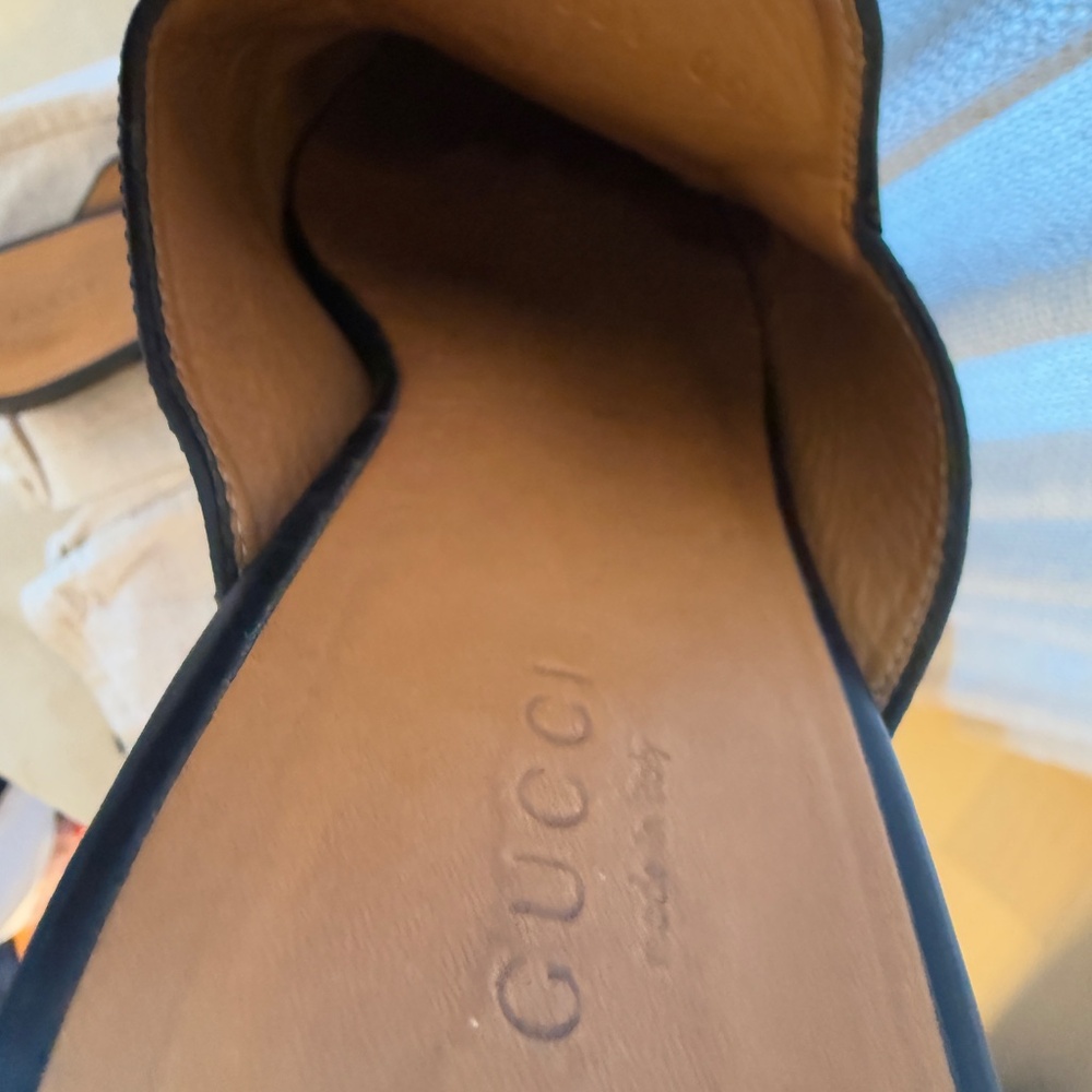 Gucci Princetown Leather Horsebit Mules – Black | Size 38.5 - Picture 3 of 5
